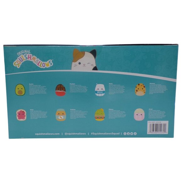 NEW 2022 Kellytoy Original Squishmallows Foodie Friends 5" Set-8 NIB - Picture 6 of 7